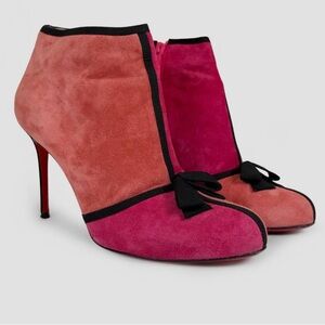 Christian Louboutin Colorblock Arnoeud Ankle Boots